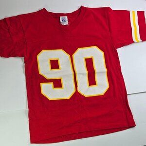 Youth Chief's Neil Smith #90 Jersey Tee Size M (10-12) Football T-Shirt